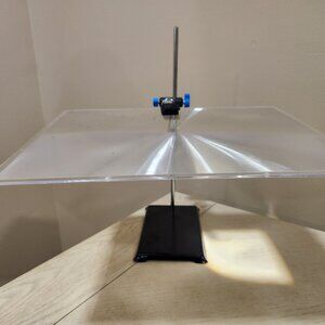 Magnifying Glass Sheet With Adjustable Stand For Reading, Crafts and Hobbies